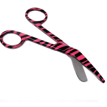 A2Z Scilab Pink Full Zebra Pattern Color Lister Bandage Scissors 4.5" A2Z-ZR016